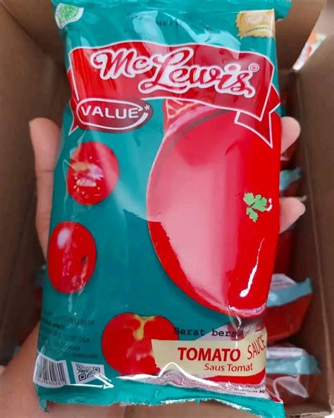 SAUCE TOMAT MC LEWIS 1KG Saus Tomat MC Lewis Gratis Ongkir Lazada