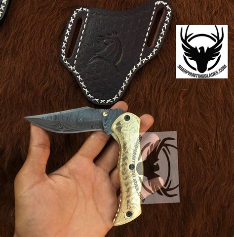 Custom made cowboy folding knives – Sharp Hunting Blades