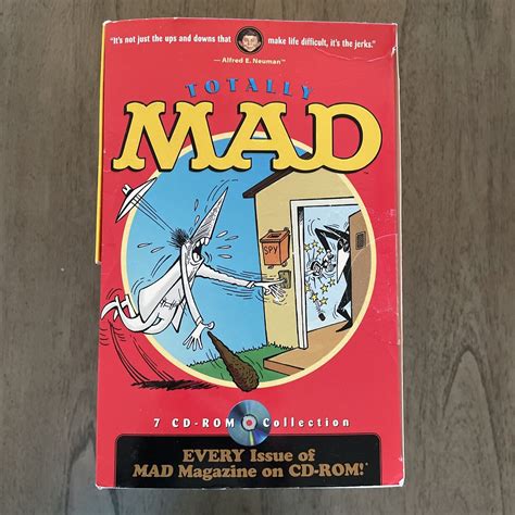 Mad Magazine Totally Mad All Issues 1952 1998 On 7 Cd Roms And Tp