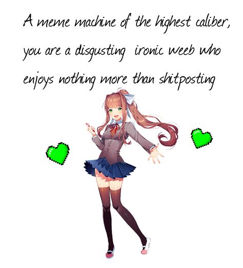 What Loving Monika Says About You | Literature club, What is love, Memes