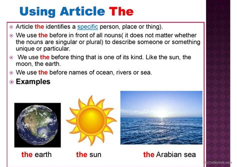 articles grammar guide english esl powerpoints