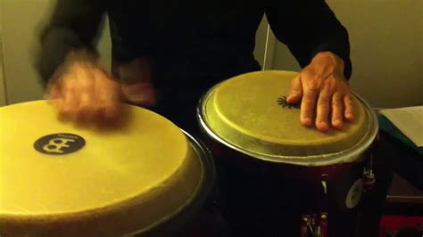 Oye Como Va Backing Track Demonstrating Conga Drums With Organ Part