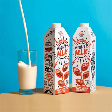 Buy Mighty Pea Unsweetened Milk Vegan Dairy Free Milk Alternative 1L