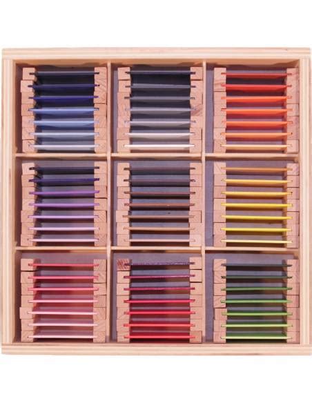 Caja De Color Nº3 Con 63 Tablas De Colores Montessori Para Todos