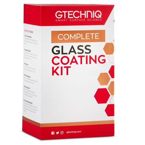 Gtechniq Gtechniq Complete Glass Coating Kit Care Glass Sealant