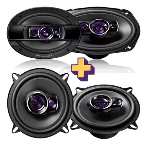 Kit Auto Falante Pioneer 6x9 E 5 300w Rms Ts1360br Ts6960br