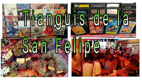 Tianguis De La San Felipe De Jesus Mercado De Pulgas Cdmx Youtube