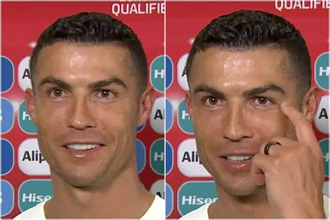 Il Vezzo Di Cristiano Ronaldo Prima Dell Intervista Fa Un Richiesta