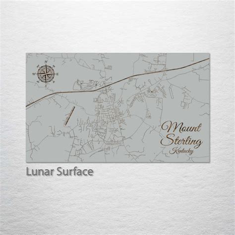 mount sterling kentucky street map fire pine