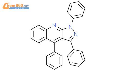 314275 05 3 1H Pyrazolo 3 4 b quinoline 1 3 4 triphenyl CAS号 314275 05