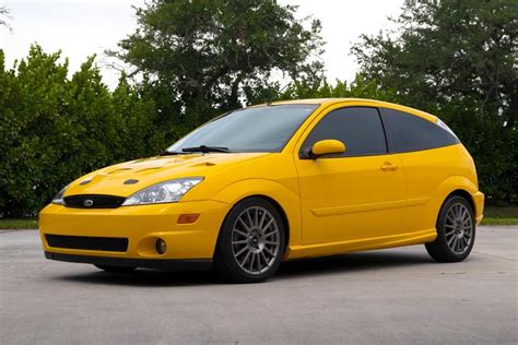 For Sale 2003 Ford Focus Svt Screaming Yellow Modified Supercharged 2 0l Zetec Dohc I4 6