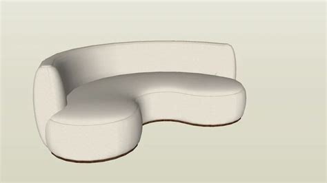 Pierre Augustin Rose Sofa 190 3d Warehouse Luxury Sofa Modern Sketchup Model Furniture Graphic