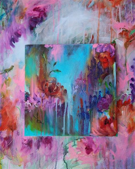 Art Of On Twitter Rt Artofth Abstract Florals By Nitika Al