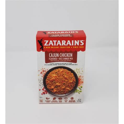 Zatarain S Rice Dinner Mix Cajun Chicken Creole Dinners