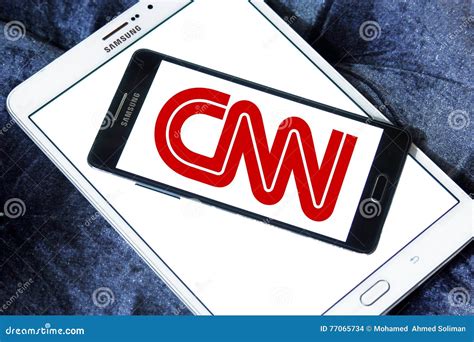 Cnn news channel logo editorial stock image. Image of application ...