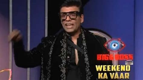 Bigg Boss 16 Weekend Ka Vaar October 22 2022 Highlights Karan Johar