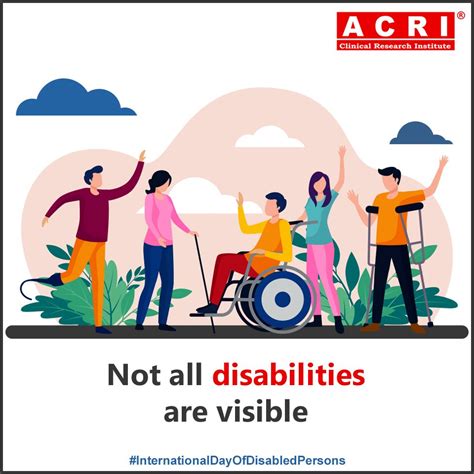 International Day Of Disabled Day Disability Day Clinical Research