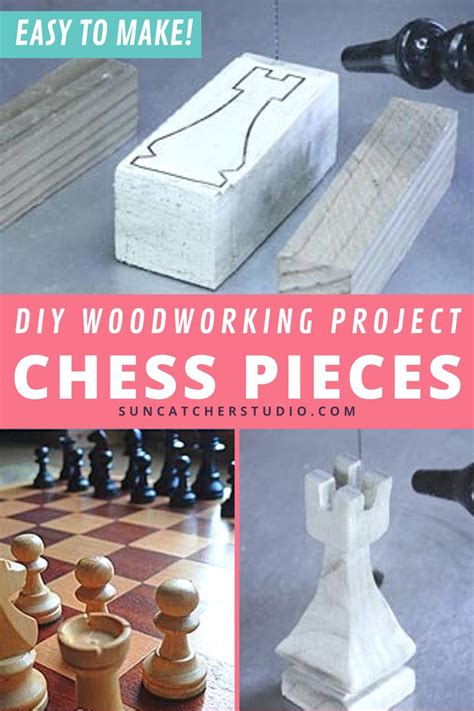 How To Make Your Own DIY Chess Set! | Diy chess set, Chess pieces ...