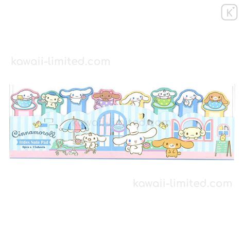 Sanrio Index Sticky Notes Cinnamoroll Kawaii Limited