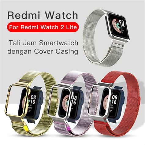 Jual Strap Redmi Watch 2 Lite Mi Watch Lite 2 Milanese Stainless Strap