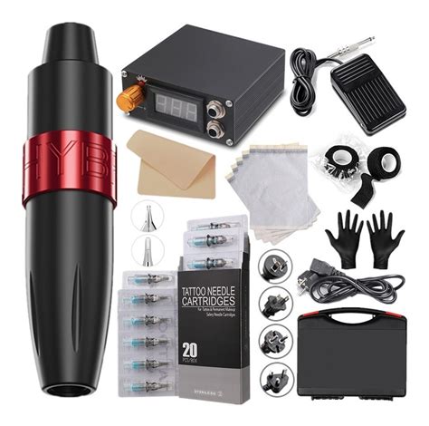 Kit Para Tatuar Pen Rotativa Tipo Para Tatuaje Profesional Envío gratis