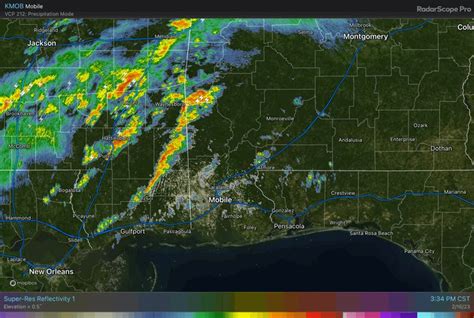 NWS Mobile On Twitter 425pm Showers And Thunderstorms Continue To