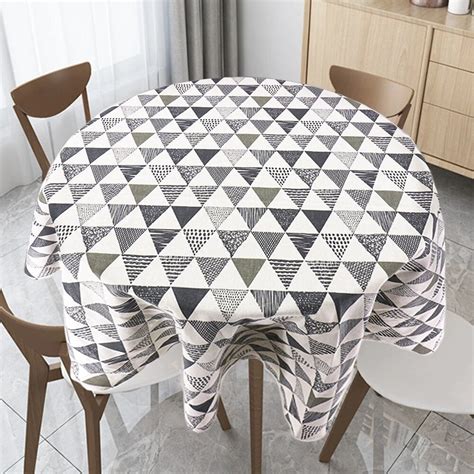 Nappe De Table Ronde Design | Nappe Ronde