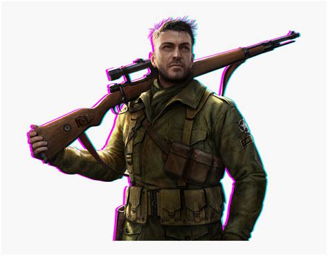 Karl Fairburne Sniper Elite 4 Hd Png Download Kindpng