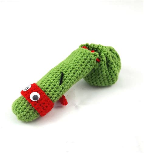 Cock Sock Ninja Turtle Cock Sock Ninja Turtle Willy Warmer Etsy