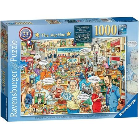 Ravensburger Best Of British No The Auction Piece Jigsaw Only