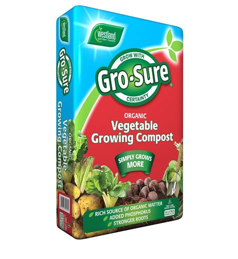 Gro-Sure Vegetable Growing Compost 50lt - Smith's Orchard Garden Centre