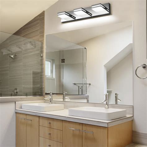 Snapklik Sinerise Led Modern Bathroom Vanity Light Fixtures