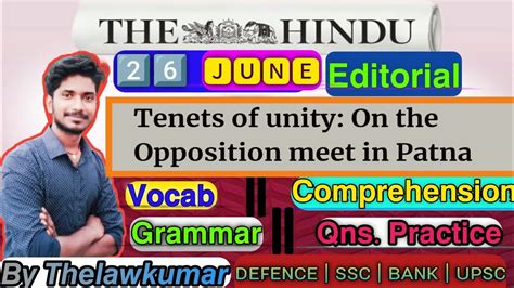 The Hindu Editorial Today The Hindu Editorial Analysis Editorial