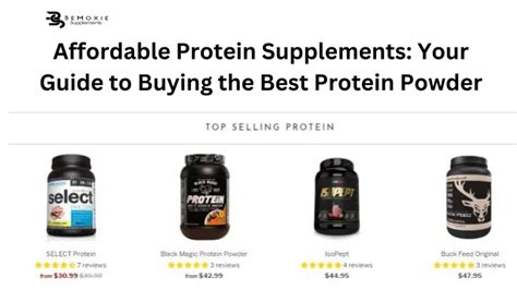 Ppt Affordable Protein Supplements Your Guide To Buying The Best