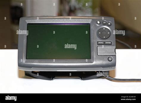 GPS Navigation Device With Big Screen Stock Photo - Alamy