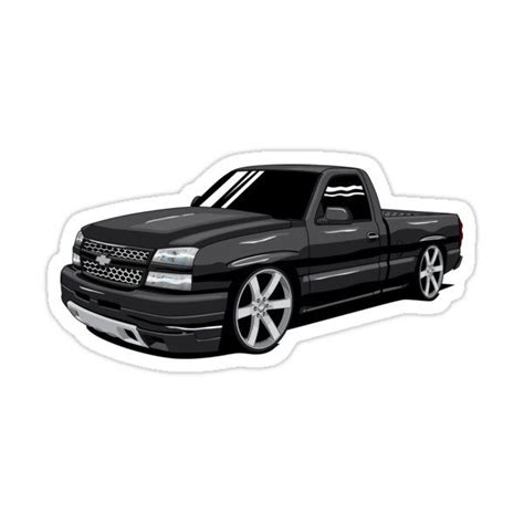"THE PANTHER" Sticker by anderphics | Chevrolet silverado, Chevrolet ...