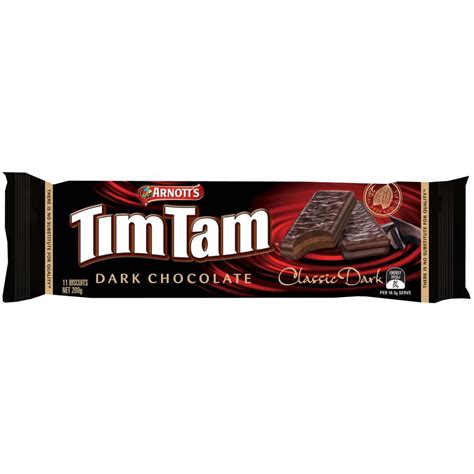 Arnotts Tim Tams Dark Chocolate 200g | Winc