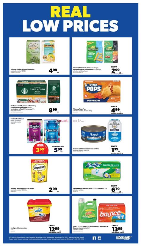 Real Canadian Wholesale Club Flyer September To