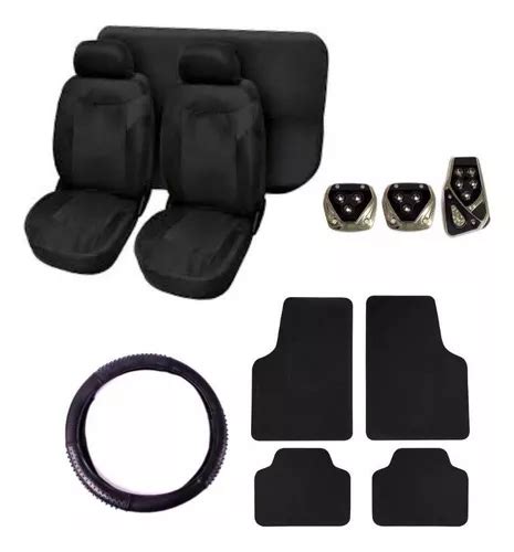 Kit Capa Banco Carro Nylon Tapete Volante Volkswagen Amarok