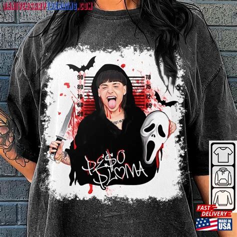 Peso Pluma Halloween Shirt Comfort Colors Bleached Tour Ticket