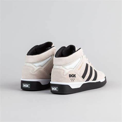 Adidas x DGK Locator Mid Shoes - Mist Stone / Core Black / White | Flatspot