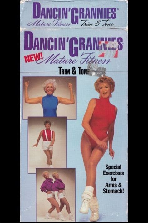 Dancin Grannies Mature Fitness Trim Tone 1992 Posters The