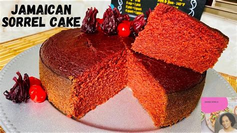 Jamaican Sorrel Cake Fruit Cake Christmas Cake Recipe Jamaican Rum Cake Step By Step