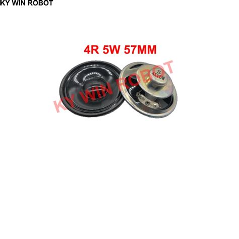 Haut Parleur Ultra Mince Tanche Nouveau 2 Pi Ces Lot 4 Ohms 5 Watts 5W