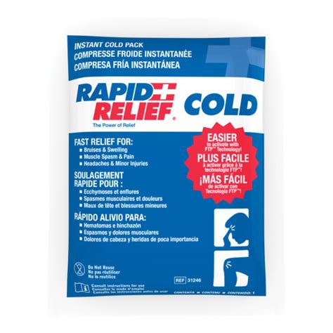 Instant Cold Packs For Injuries Instant Ice Cold Compress