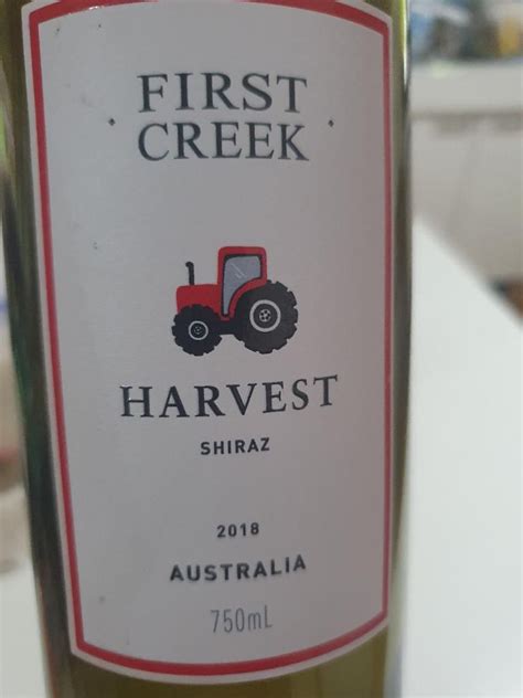 2018 First Creek Wines Shiraz Late Harvest Australia New South Wales