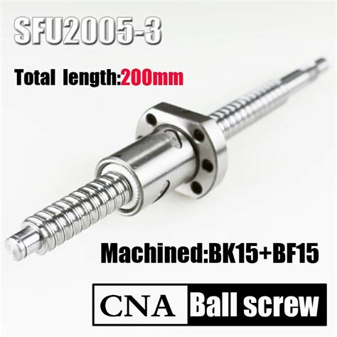 Sfu Length Mm Rolled Ballscrew C With Flange Single Ball