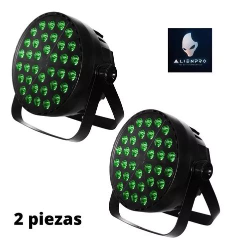 Par Led Alien Pro 36x3 Rgb 2 Piezas Envío gratis