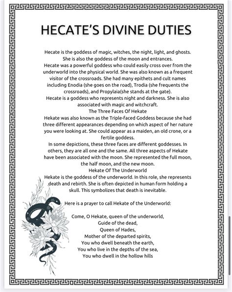 Pin by Anna Laurenson on Goddesses | Goddess magick, Hekate, Witchcraft ...