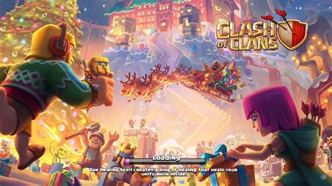 2022 Clash Of Clans Christmas Loading Screen YouTube